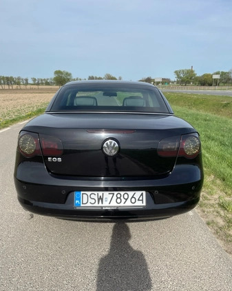 Volkswagen Eos cena 21000 przebieg: 263100, rok produkcji 2008 z Świdnica małe 191